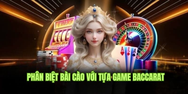 Sự khác biệt giữa cách trải nghiệm baccarat và cách chơi bài cào