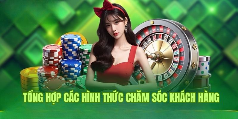 5 phương thức liên hệ đang được Hitclub cung cấp cho khách hàng